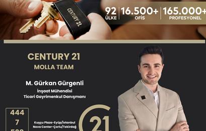 C21 MOLLA TEAM'den ANA CADDE ÜZERİ SATILIK 200 m² İSKANLI DÜKKAN