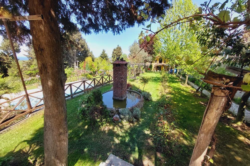 ŞİLE AĞVA'DA 1760 m² İÇERİSİNDE MÜSTAKİL HAVUZLU SATILIK VİLLA