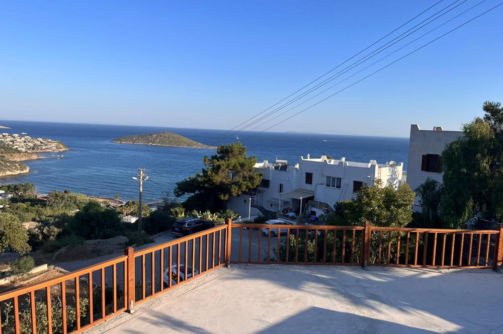 Bodrum Koyunbaba Deniz Manzaralı Müstakil Satılık  Ev