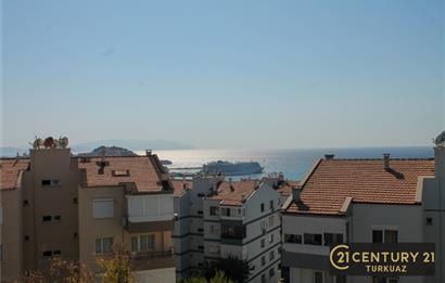 Kuşadası Ege Mahallesinde Full Deniz Manzaralı Satılık   3+1 Daire