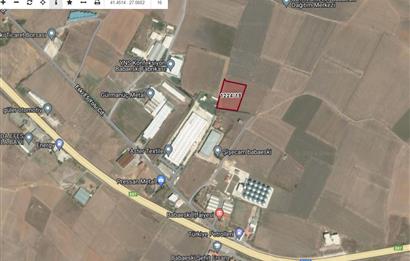 C21; 10,600 M2 INDUSTRIAL ZONE LAND FOR SALE IN BABAESKİ OSB