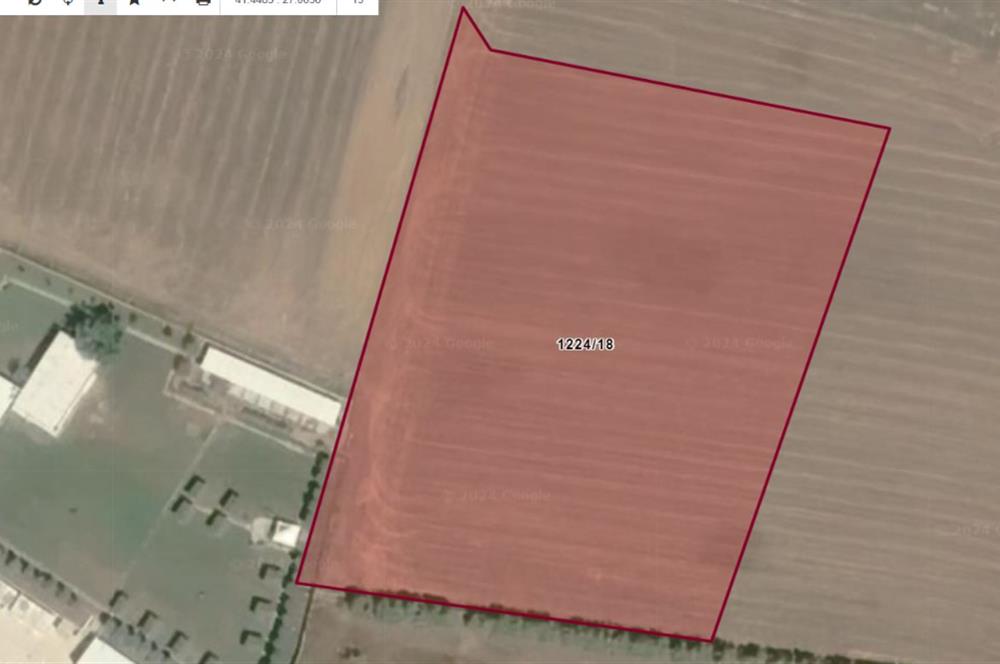 C21; 10,600 M2 INDUSTRIAL ZONE LAND FOR SALE IN BABAESKİ OSB