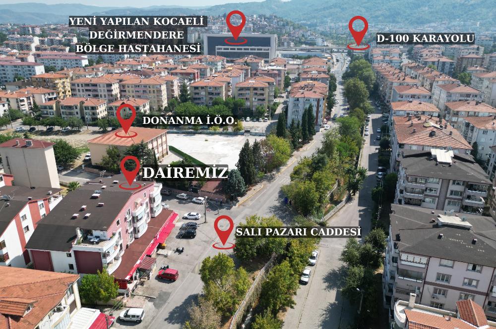 KOCAELİ GÖLCÜK DEĞİRMENDERE YÜZBAŞILAR MAHALLESİ SATILIK 3+1 DAİRE