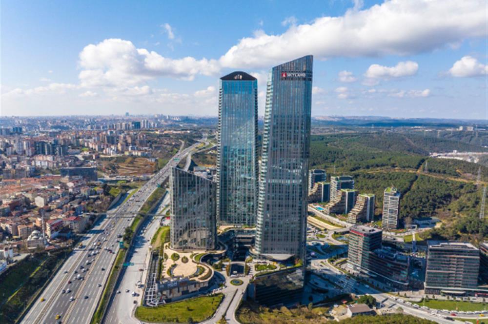 Skyland Satılık Ofis 305m2 Vadistanbul Seba Nurol Maslak Levent