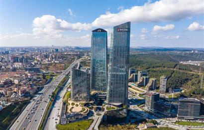 Skyland Satılık Ofis 305m2 Vadistanbul Seba Nurol Maslak Levent