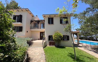 Amazing detached 5+2 villa for rent in Bellapais, Kyrenia. UNFURNISHED