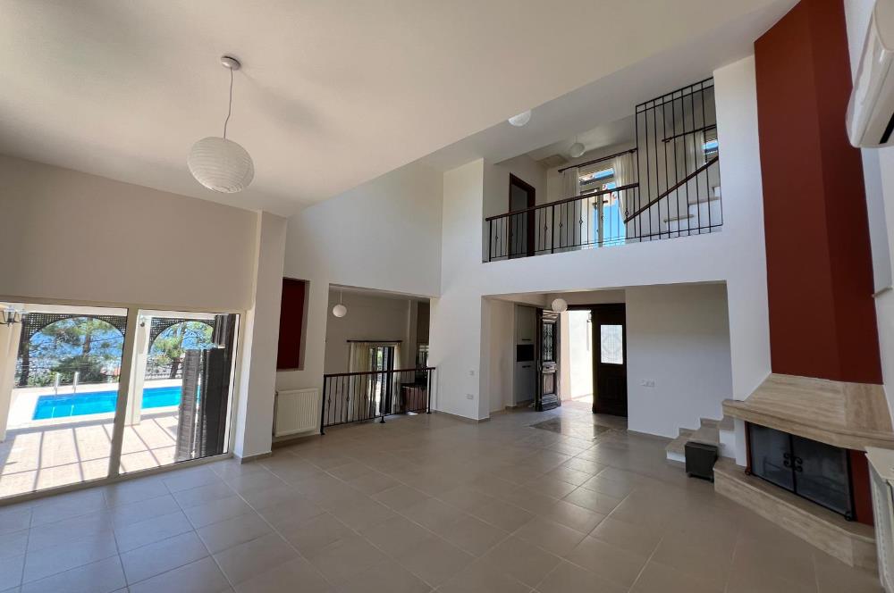 Amazing detached 5+2 villa for rent in Bellapais, Kyrenia. UNFURNISHED