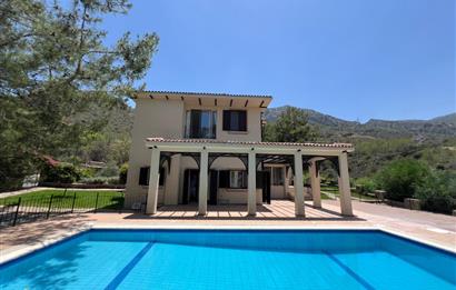 Amazing detached 5+2 villa for rent in Bellapais, Kyrenia. UNFURNISHED