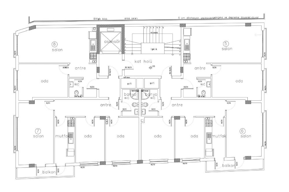 SAĞLIK MAH. ADNAN SAYGUN CAD. PROJEDEN ARA KAT 1+1 SATILIK DAİRE