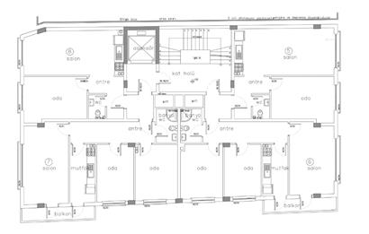 SAĞLIK MAH. ADNAN SAYGUN CAD. PROJEDEN ARA KAT 1+1 SATILIK DAİRE