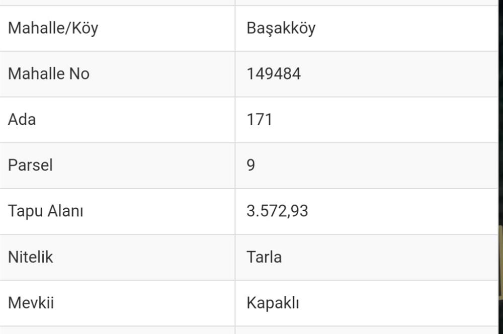 C21 MOLLA TEAM'DEN ÇATALCA BAŞAKKÖYDE SATILIK 3572M2 TARLA