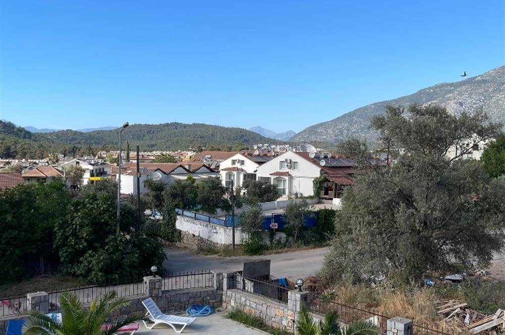 FETHIYE HİSARÖNÜNDE SATILIK HAVUZLU EŞYALI FIRSAT 2+1 DUBLEX DAİRE