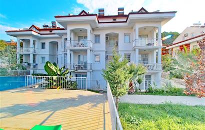 FETHIYE HİSARÖNÜNDE SATILIK HAVUZLU EŞYALI FIRSAT 2+1 DUBLEX DAİRE