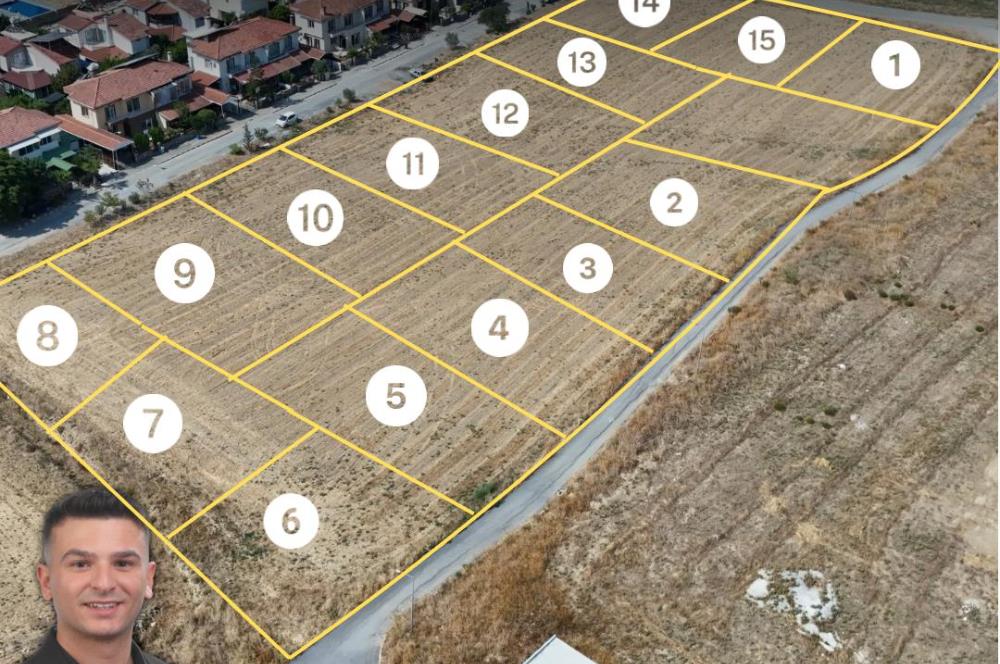 Boğazköy'de Anayola Yakın Satılık 15 Adet Konut İmarlı Arsa (601 m²-755 m²)