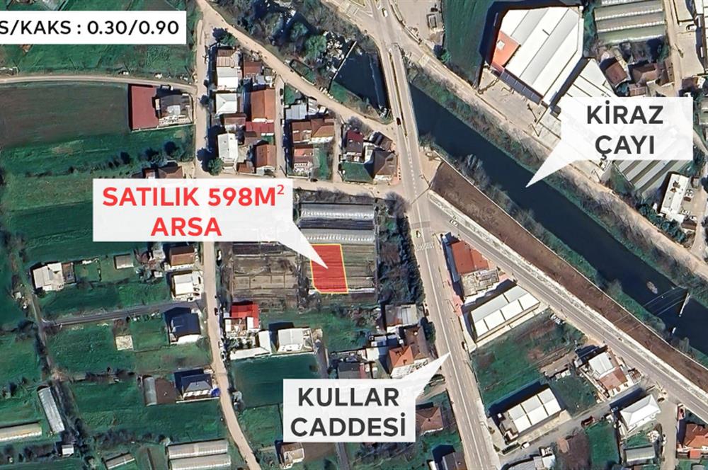 CENTURY21 PROJECT'' KULLAR 598 m2 TİCARİ İMARLI ARSA