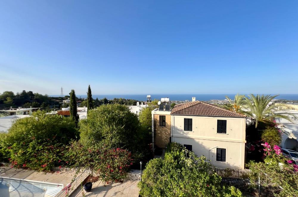 For rent 3+1 villa, Bellapais, Bellapais monastery within walking distance