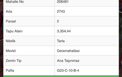 Kocaeli Başiskele Yuvacık 6125m2 Satılık Arazi