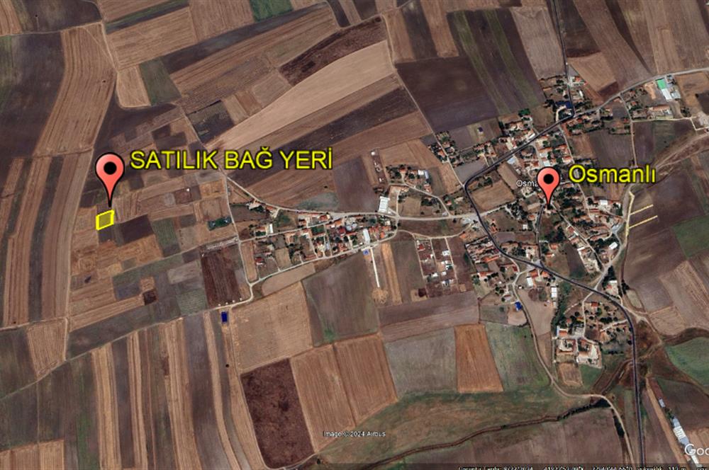 C21 MOLLA TEAM'DEN SARAY OSMANLI'DA SATILIK BAĞ YERİ 1442 M2