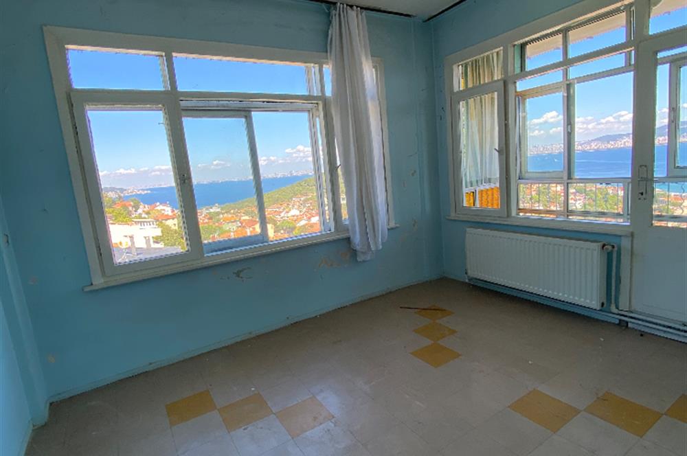 Heybeliada da Kiralık 2+1 Deniz Manzaralı Daire