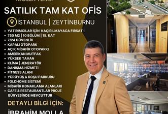 C21 MOLLA TEAM; NEF 12 OFİS BLOĞUNDA SATILIK 750 M2 TAM KAT OFİS