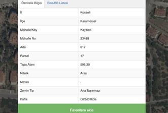 Kocaeli Karamürsel'de Merkezi Konumda İmarlı Arsa