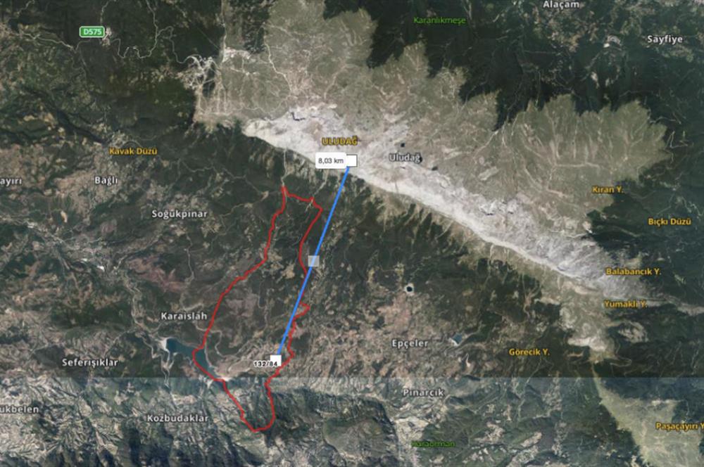 C21 NOVO'DAN OSMANGAZİ GÜNEYBUDAKLAR'DA 1.182 m2 TARLA