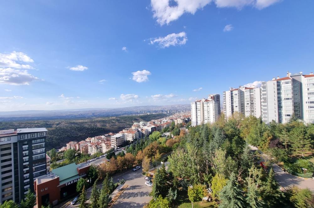 METİŞ DORUK SİTESİNDE EŞSİZ ANKARA MANZARALI 4+1 SATILIK DAİRE