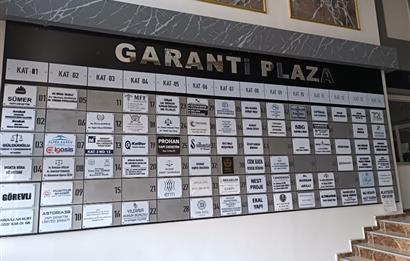 GARANTİ PLAZADA İÇİ YAPILI KİRALIK OFİS CENTURY21 ZİRVE'DEN