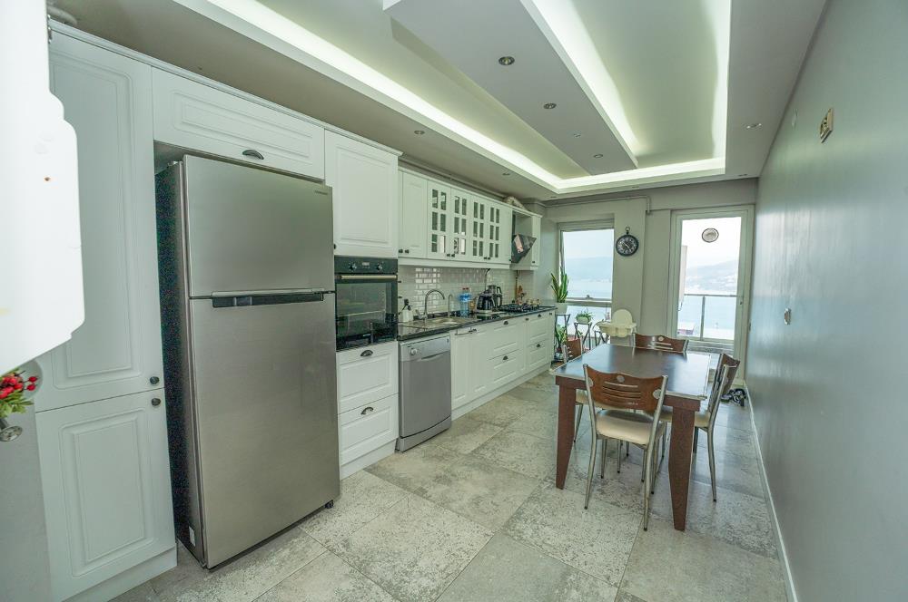 C21 CİUS ; HİSAR'DA DENİZ MANZARALI SATILIK HARİKA DAİRE