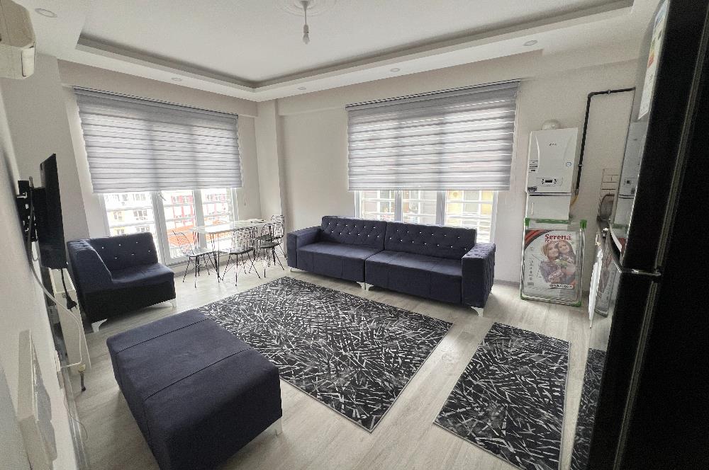 C21 BAL'DAN ÇARŞI MERKEZDE EŞYALI KİRALIK 1+1 YENİ DAİRE