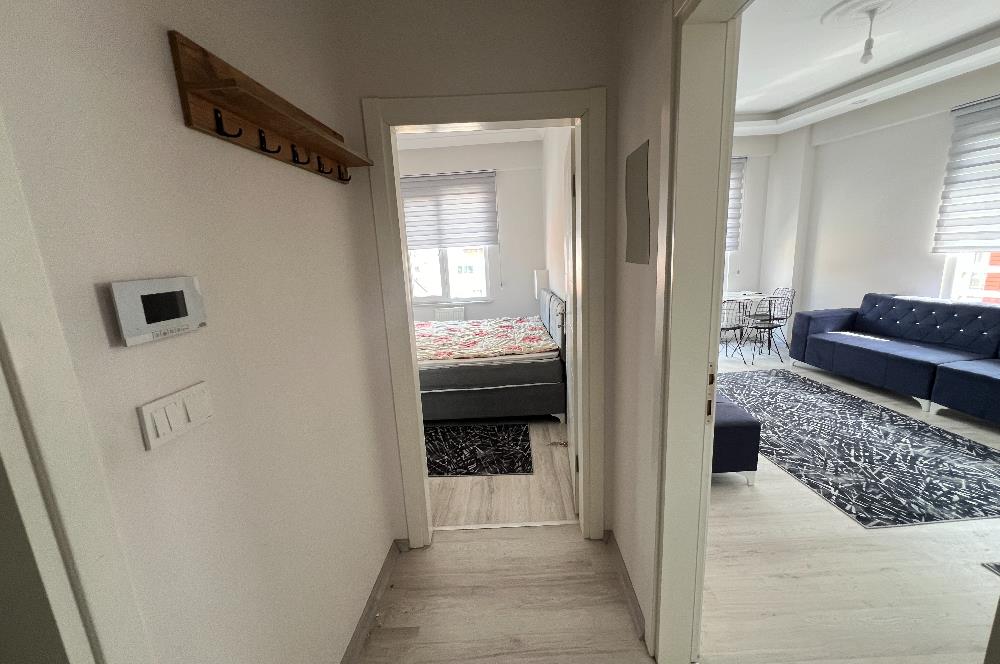 C21 BAL'DAN ÇARŞI MERKEZDE EŞYALI KİRALIK 1+1 YENİ DAİRE