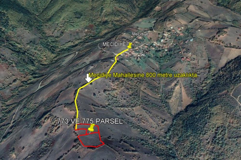 C21 GERÇEK'TEN, İZNİK / MECİDİYE MAH. SATILIK 11.400 M2 TARLA