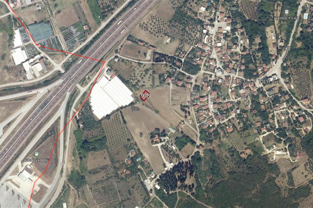 FIRSAT İLAN YALOVA ALTINOVA KONUT İMARLI 412 M2 SATILIK ARSA