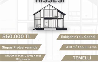 TEMELLİ SİNPAŞ PROJESİ YANI SATILIK İMARLI ARSA