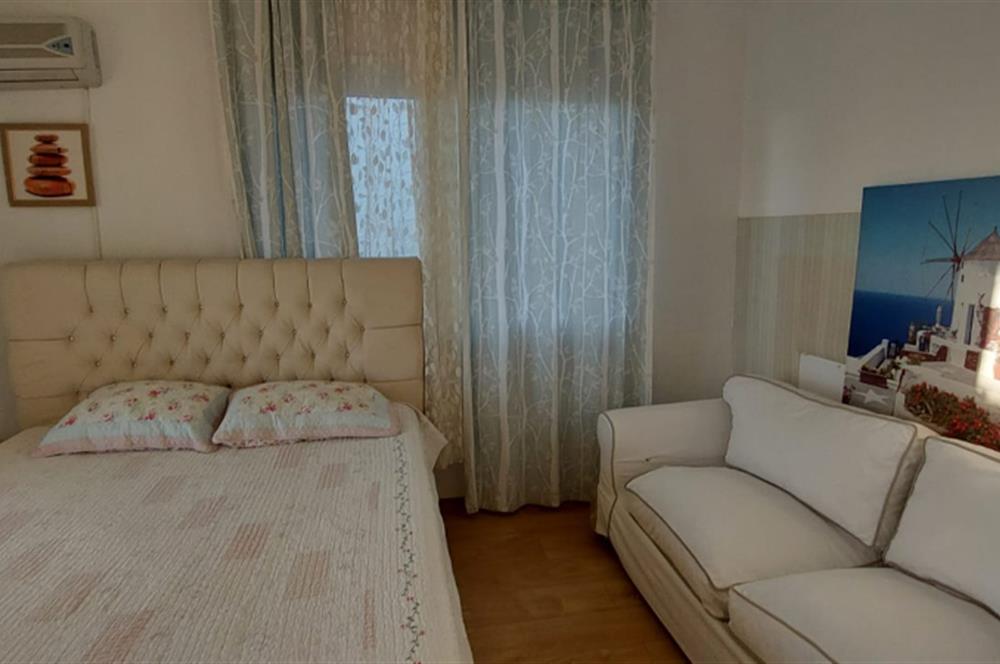 Bodrum-Bitez deniz manzaralı 4+1 kiralık daire