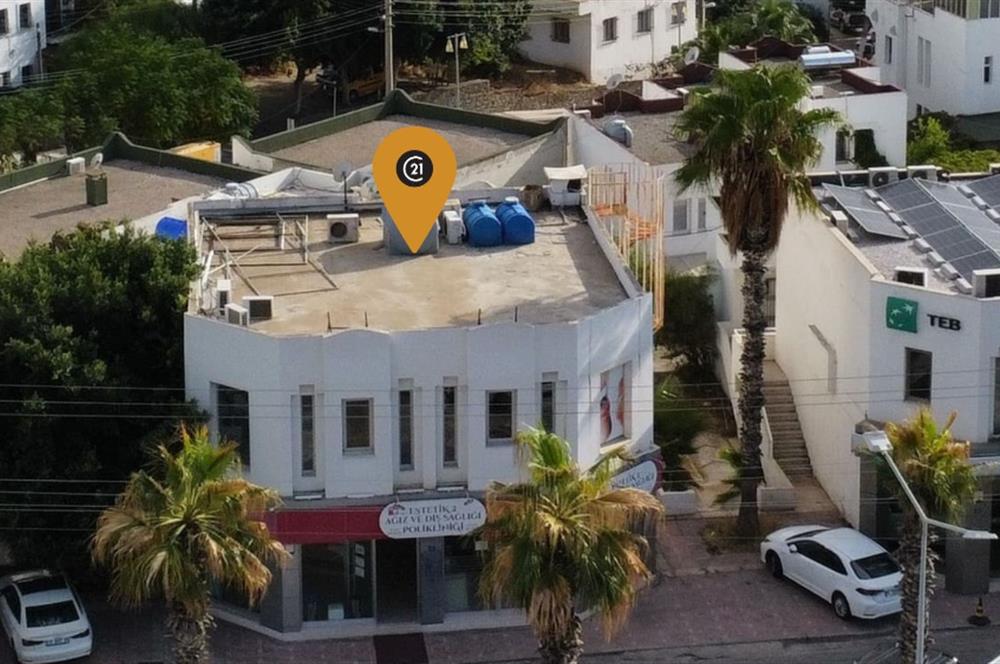 Bodrum Yokuşbaşı Anayol Üzeri 330 m2 3 Katlı Kiralık İş yeri 