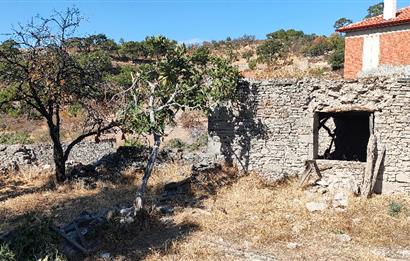 Balıkesir Gömeç Kumgedik köyünde Taş ev ve Müştemilatı 