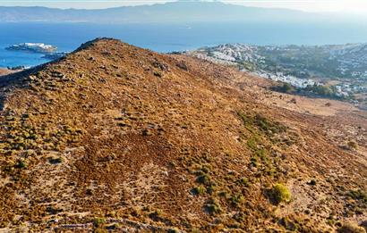 Bodrum Akyarlar'da Satılık Deniz Manzaralı Arsa