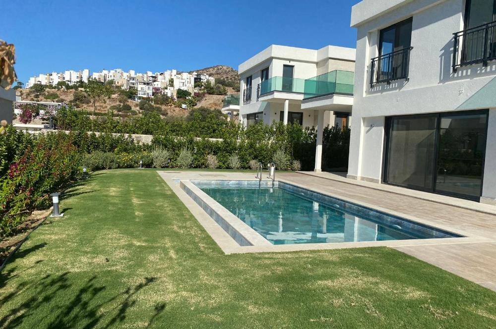 Bodrum Küçükbük Sıfır Projede Müstakil Havuzlu Satılık Villa