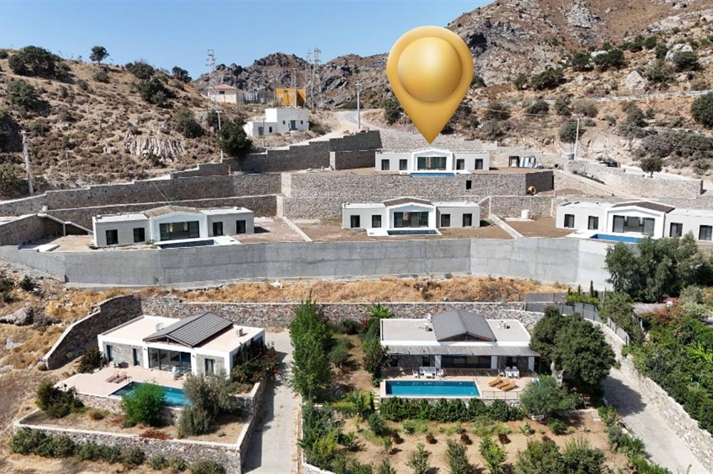 Bodrum Gümüşlük Karakaya'da 4+1 Satılık Müstakil Havuzlu Villa