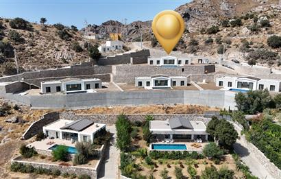 Bodrum Gümüşlük Karakaya'da 4+1 Satılık Müstakil Havuzlu Villa