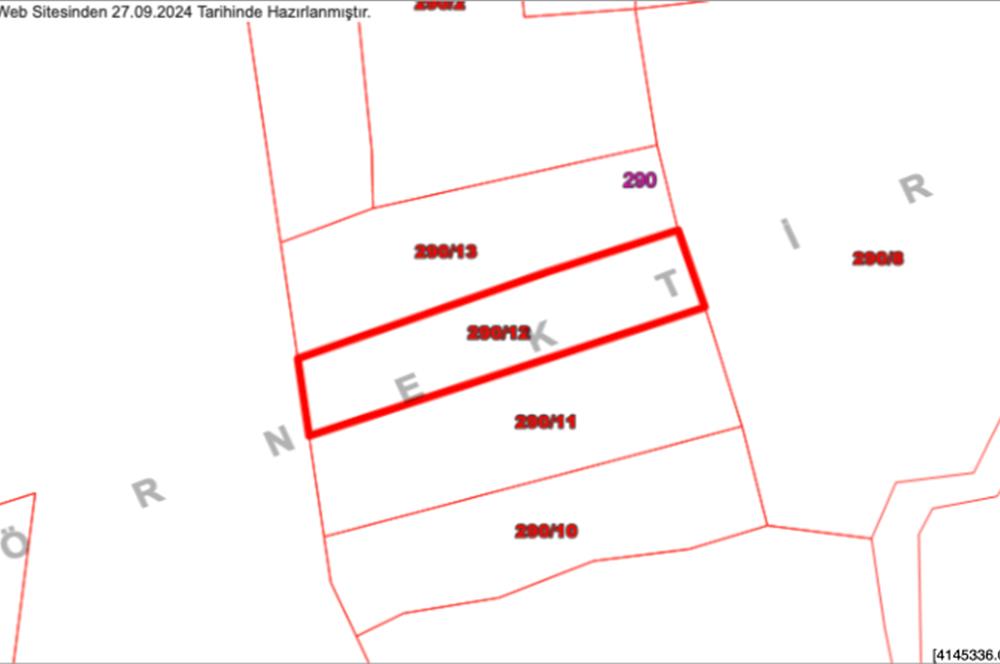 Muğla Milas Akkovanlık Bölgesinde 960 m² Satılık Tarla