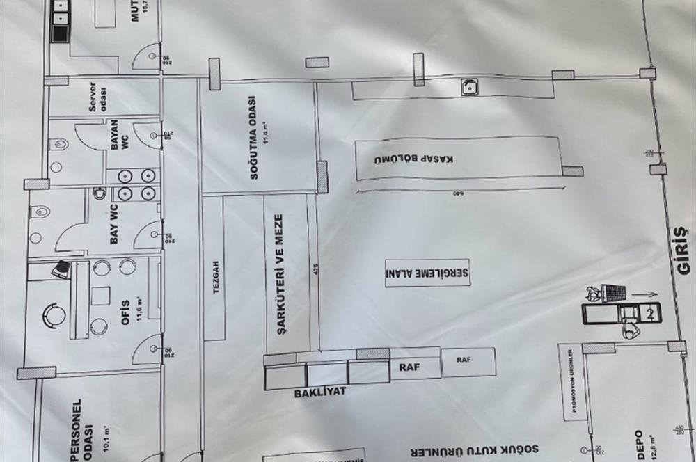 GÜLLÜBAĞLAR TANDOĞAN CADDESİNDE CADDE CEPHELİ 322 M2 DÜKKAN