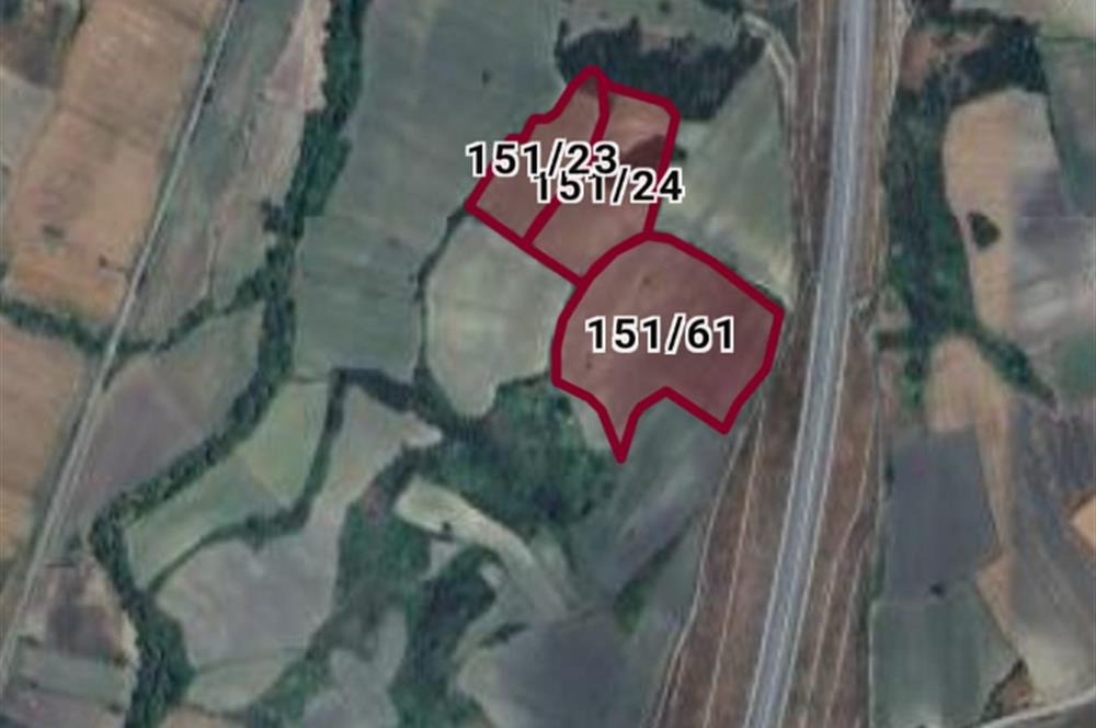 C.21LOCA'DAN SUSURLUK ÖMERKÖYDE SATILIK 71772 M2 MÜKEMMEL TARLA