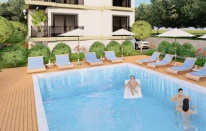 ALANYA PAYALLARDA DENİZ MANZARALI 2+1 DUBLEX DAİRE