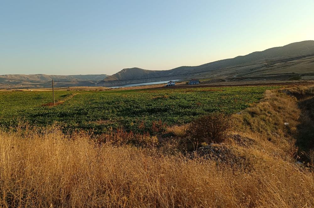 KAYSERİ FELAHİYEDE BARAJ MANZARALI 1 KM MESAFEDE TEMİZ ARSA