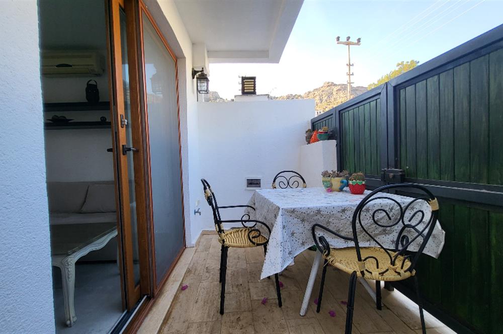 Türkbükü'nde Denize 70 metre Kiralık 1+1 Stüdyo Daire