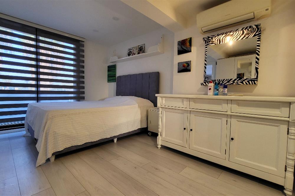 Türkbükü Divan Otel Yakını, Denize 50 Metre 1+1 Eşyalı Manzaralı Kiralık Daire