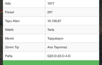 C21Cius; Büyükkumla'da Deniz Manzaralı 27.123 M2 Satılık Tarla