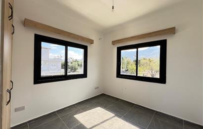 Kiralık 2+1 eşyasız yeni daire. Çatalköy, Girne. Deniz manzaralı